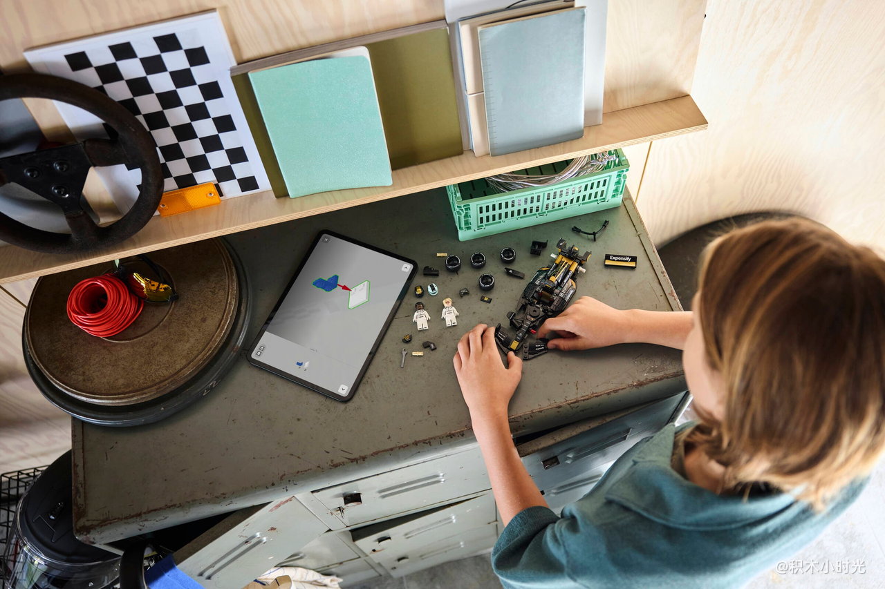 乐高 77252 F1®大电影同款APXGP赛车