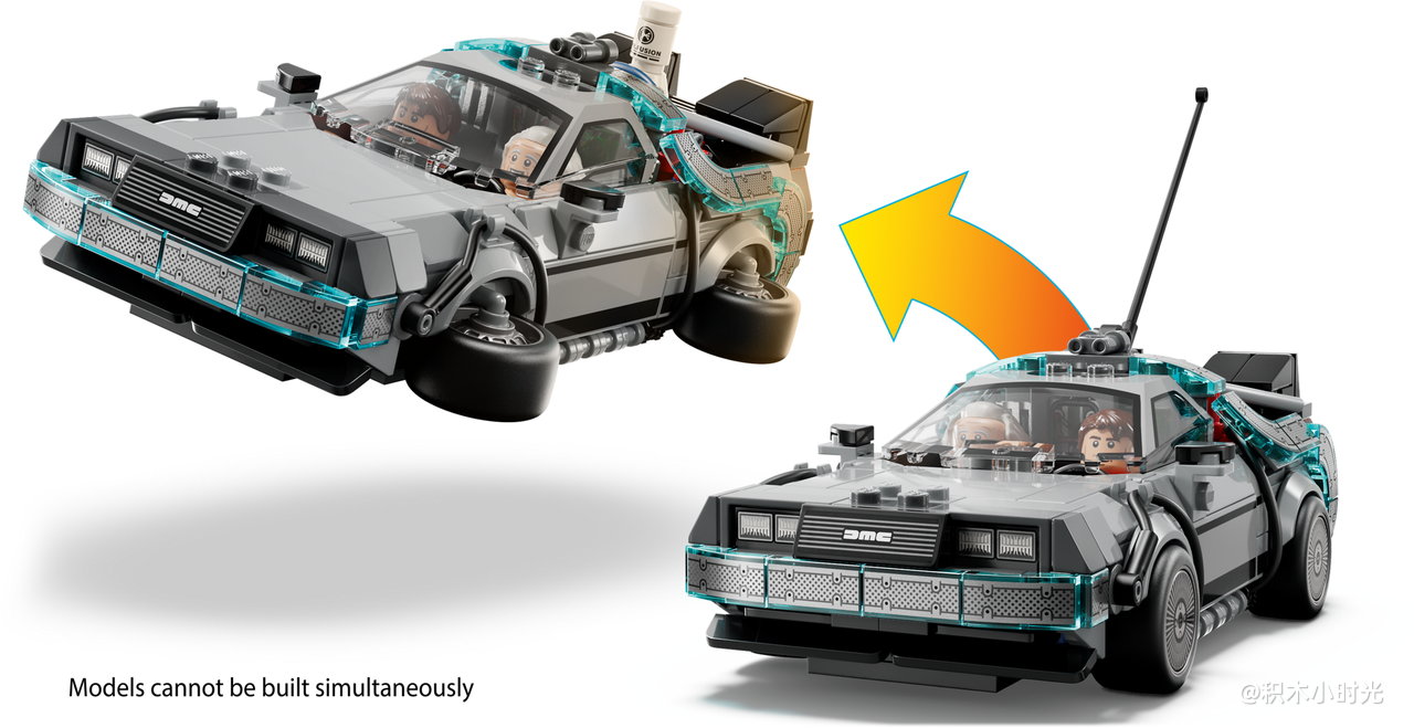 乐高 77256 《回到未来》时光机
