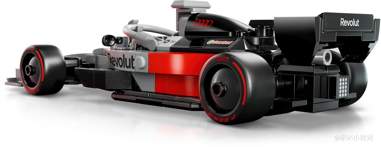 乐高 77259 奥迪F1® 车队 R26 赛车