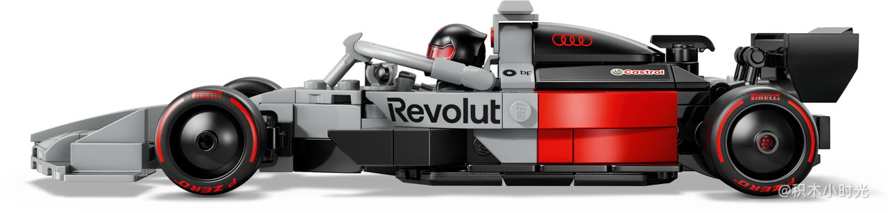 乐高 77259 奥迪F1® 车队 R26 赛车