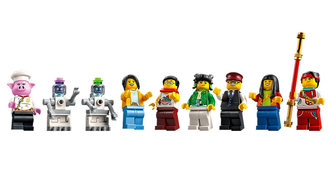 乐高 80036 兰灯城