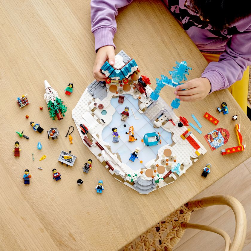 乐高 80109 冰上新春