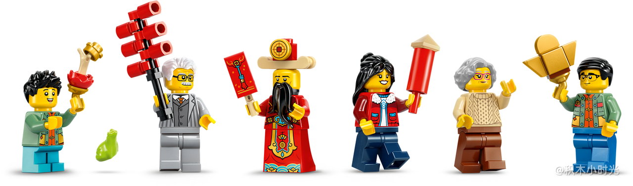 乐高 80118 迎财爆竹