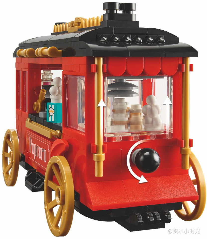 乐高 910052 爆米花车