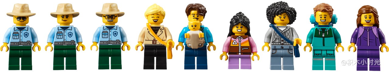 乐高 910058 红杉树步道