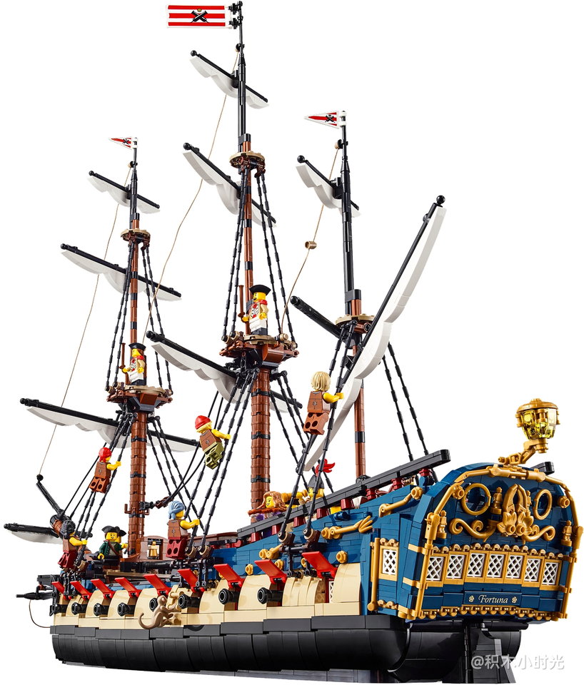 乐高 910059 “幸运号”私掠护卫舰