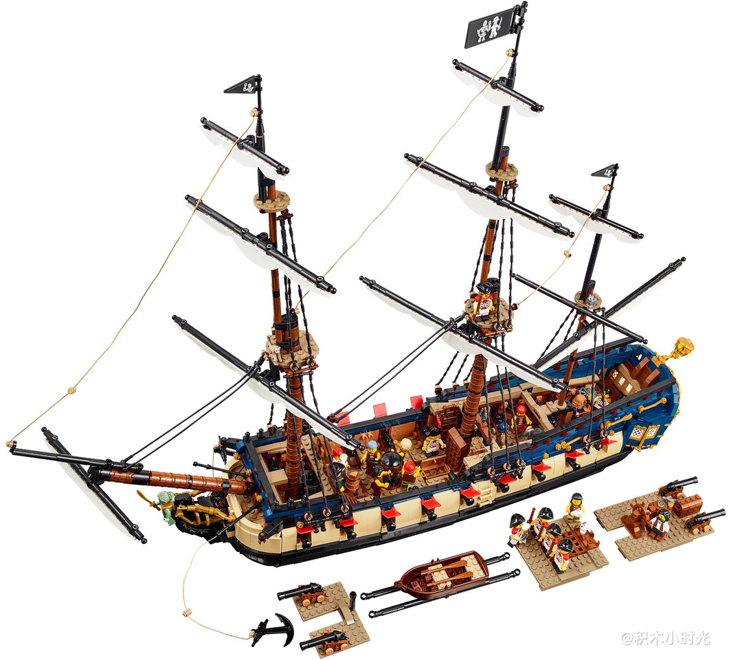 乐高 910059 “幸运号”私掠护卫舰