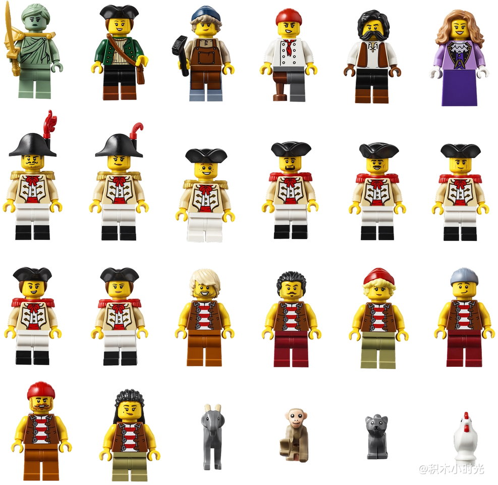 乐高 910059 “幸运号”私掠护卫舰