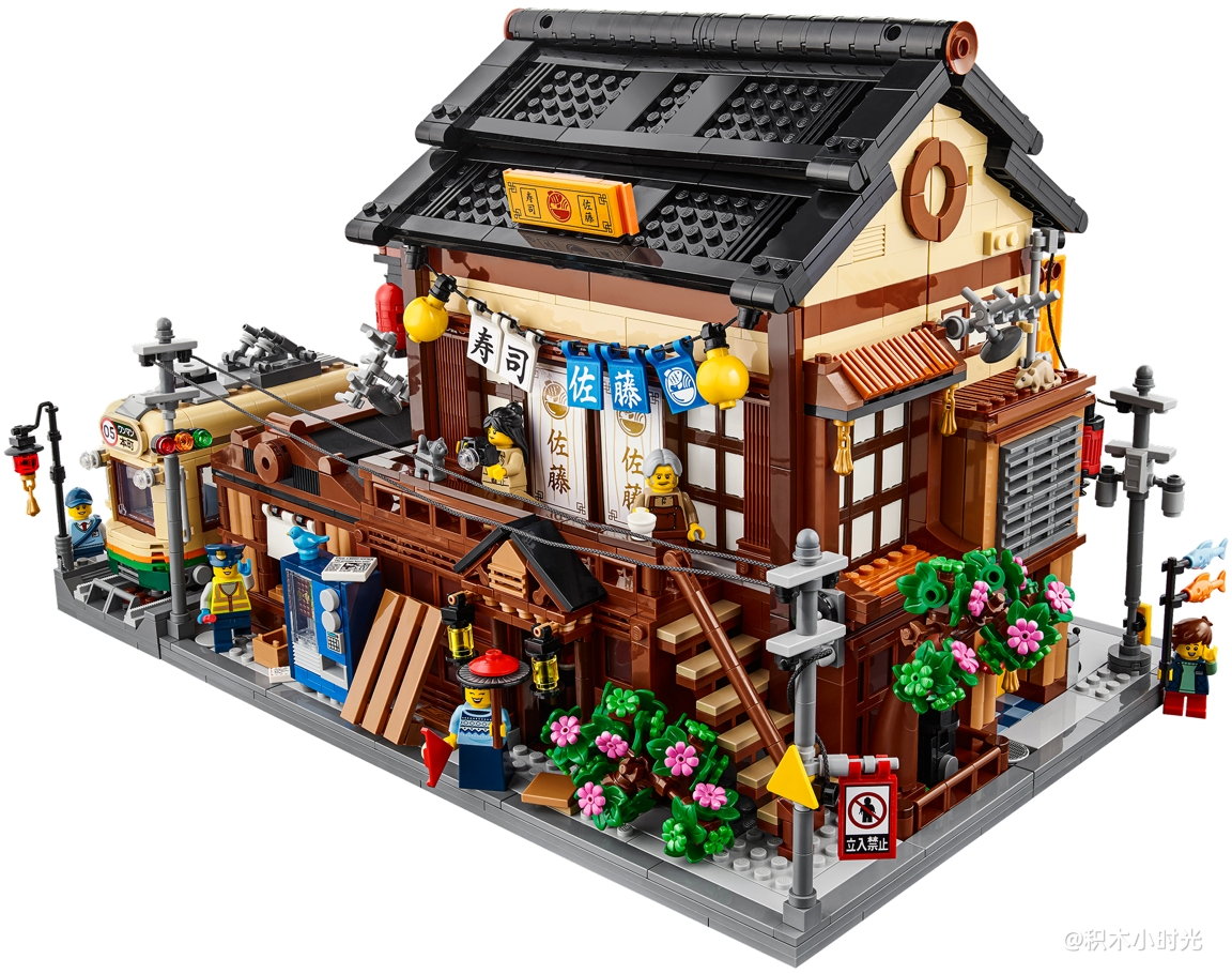 乐高 910060 寿司餐厅