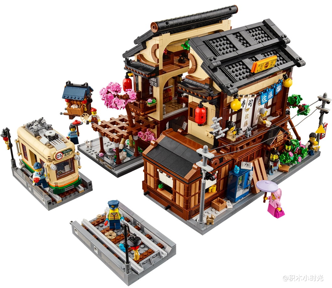 乐高 910060 寿司餐厅