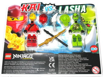 Kai vs. Lasha blister pack