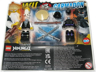 Wu vs. Garmadon blister pack