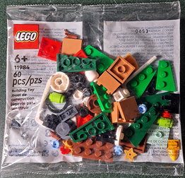 Parts for The LEGO Holiday Games Book (Book b23hol01) polybag