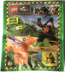 Raptor and Trap paper bag #1