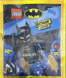 Batman + Jetpack paper bag