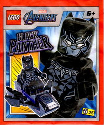 Black Panther with Jet paper bag