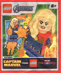 Captain Marvel paper bag