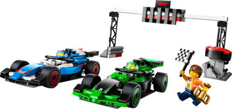 F1® Grid with VCARB & Sauber Race Cars