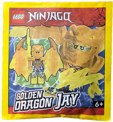 Golden Dragon Jay paper bag