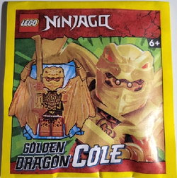Golden Dragon Cole paper bag