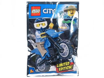 Policeman and Motorcycle foil pack #1