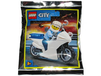 Policeman and Motorcycle foil pack #2