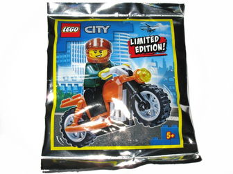 Detective on Motorcycle foil pack