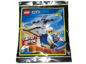 Policeman and Helicopter foil pack