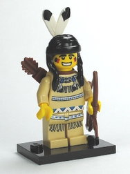 Tribal Hunter, Series 1 (Complete Set with Stand and Accessories)