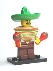 Mariachi / Maraca Man, Series 2 (Complete Set with Stand and Accessories)