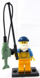 Fisherman, Series 3 (Complete Set with Stand and Accessories)