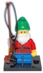 Lawn Gnome, Series 4 (Complete Set with Stand and Accessories)