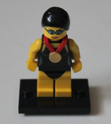 Swimming Champion, Series 7 (Complete Set with Stand and Accessories)