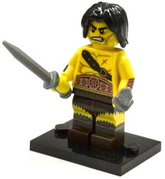 Barbarian, Series 11 (Complete Set with Stand and Accessories)