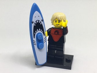 Pro Surfer, Series 17 (Complete Set with Stand and Accessories)