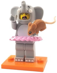Elephant Costume Girl, Series 18 (Complete Set with Stand and Accessories)