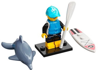 Paddle Surfer, Series 21 (Complete Set with Stand and Accessories)