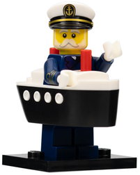 Ferry Captain, Series 23 (Complete Set with Stand and Accessories)