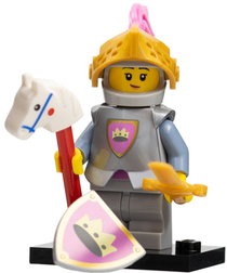 Knight of the Yellow Castle, Series 23 (Complete Set with Stand and Accessories)