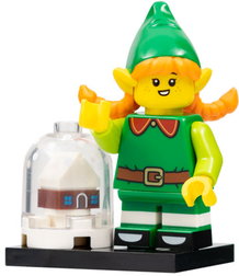 Holiday Elf, Series 23 (Complete Set with Stand and Accessories)