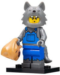 Wolf Costume, Series 23 (Complete Set with Stand and Accessories)