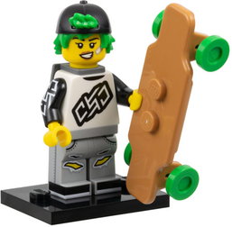 Longboarder, Series 27 (Complete Set with Stand and Accessories)