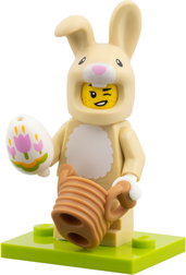 Cute Bunny Costume Fan, Series 28 (Complete Set with Stand and Accessories)