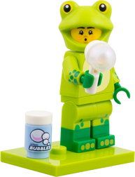 Frog Costume Fan, Series 28 (Complete Set with Stand and Accessories)