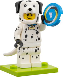 Dalmatian Costume Fan, Series 28 (Complete Set with Stand and Accessories)