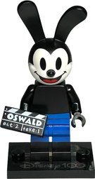 Oswald the Lucky Rabbit, Disney 100 (Complete Set with Stand and Accessories)