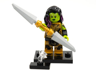 Gamora with Blade of Thanos, Marvel Studios, Series 1 (Complete Set with Stand and Accessories)