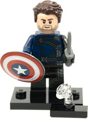 Winter Soldier, Marvel Studios, Series 1 (Complete Set with Stand and Accessories)