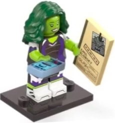 She-Hulk, Marvel Studios, Series 2 (Complete Set with Stand and Accessories)