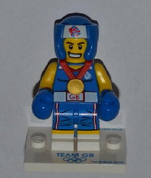 Brawny Boxer, Team GB (Complete Set with Stand and Accessories)